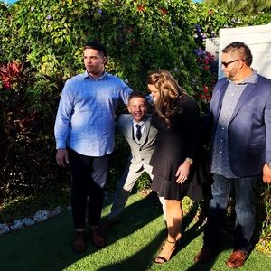 Eliza J Black cocktail dress